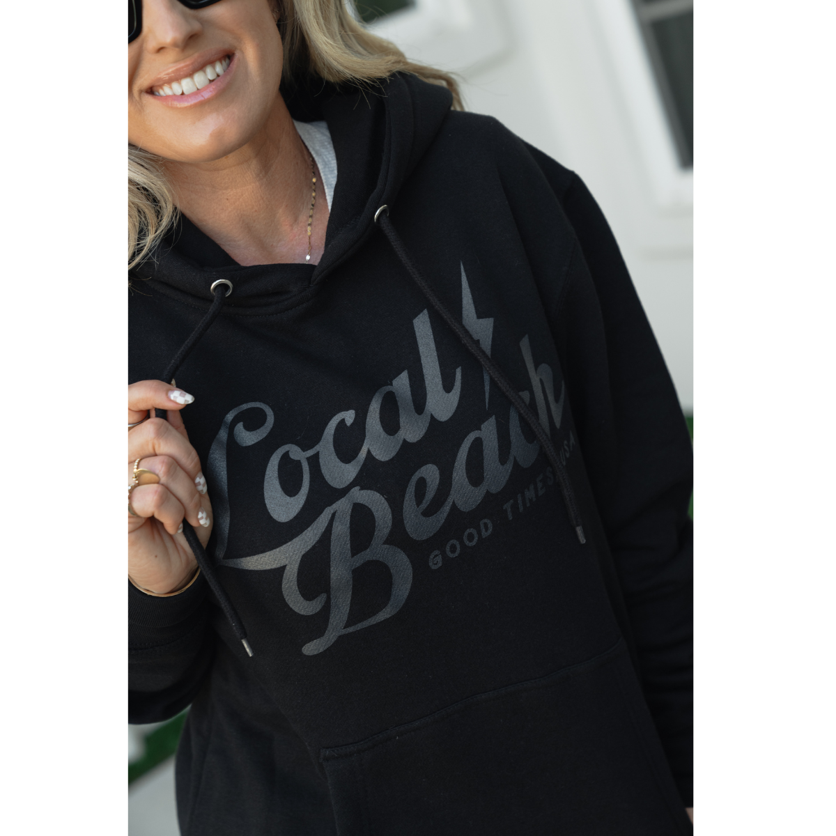 Local Beach Good Times USA Pullover Hoody