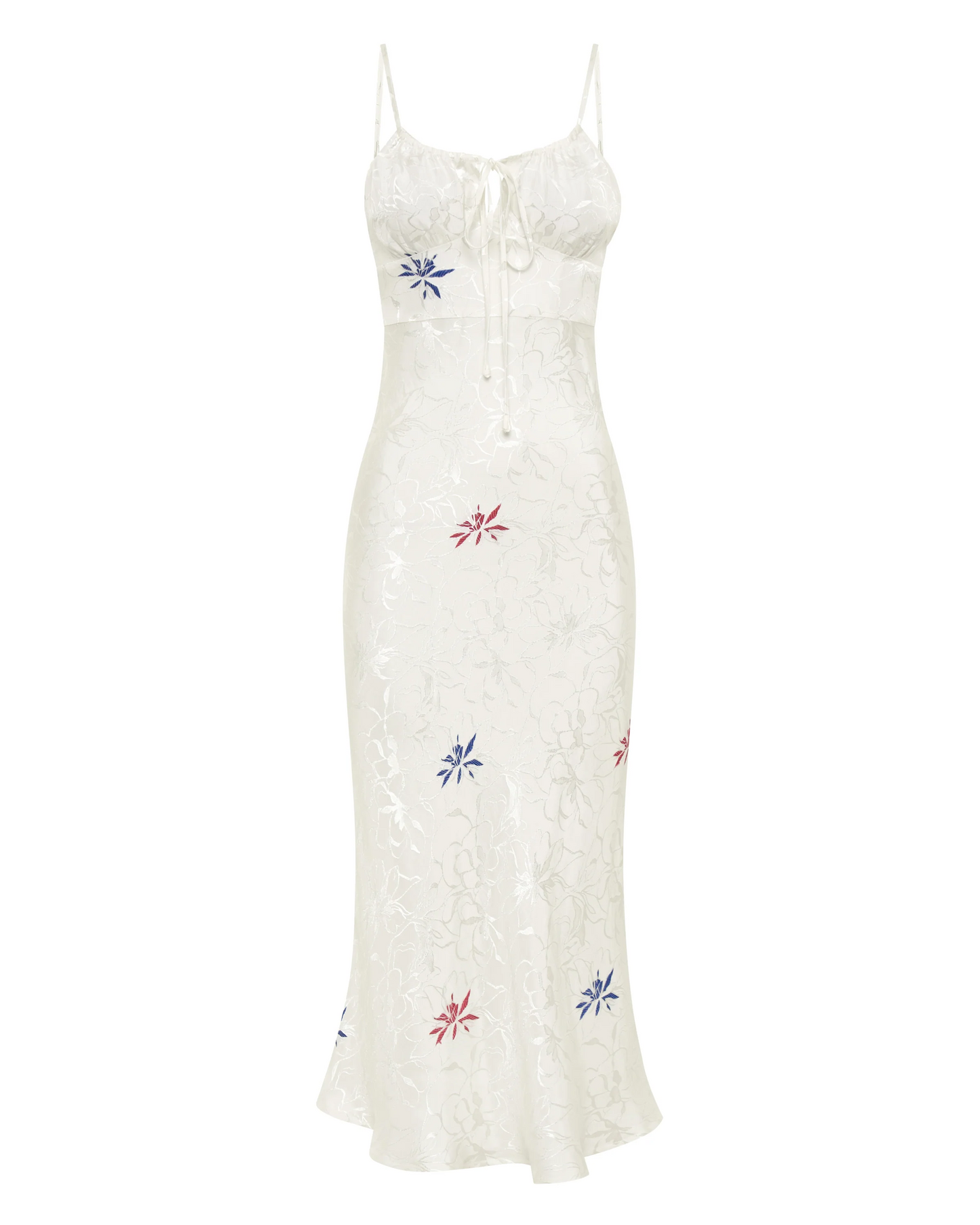 Rosa Midi Dress - White