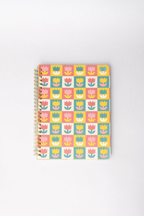 BANDO - Rough Draft Mini Notebook, Tulips