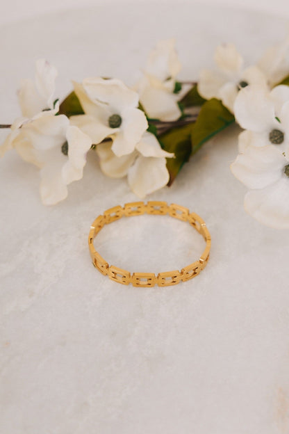 At My Door Bracelet - 18K Gold Plated