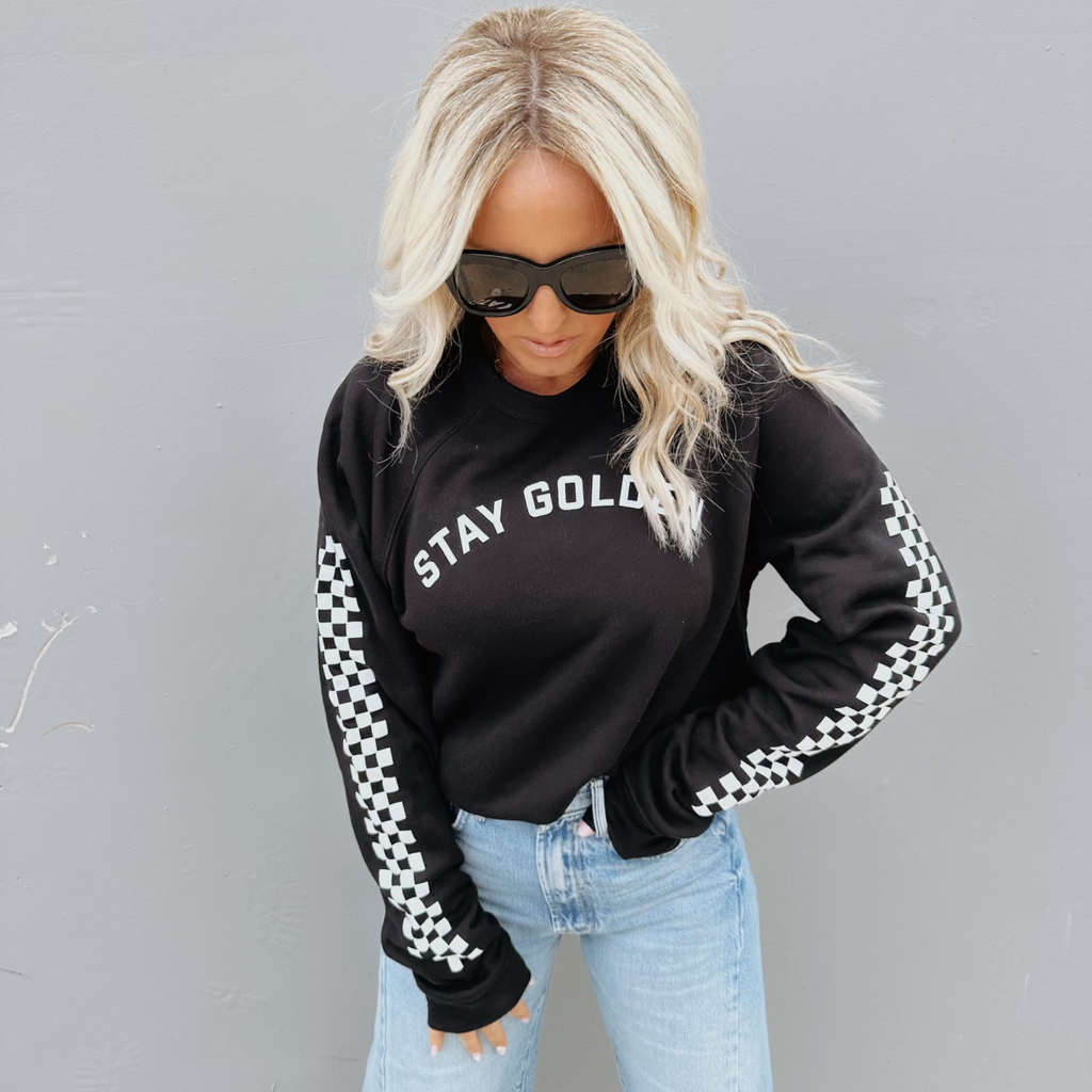 Stay Golden Crew Fleece