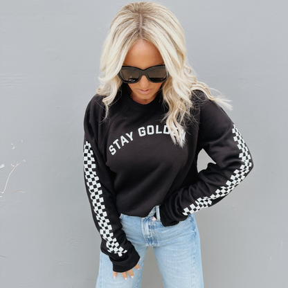 Stay Golden Crew Fleece
