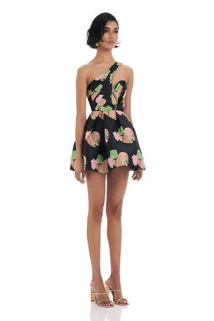 Trina Dress - Black Print