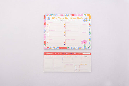 BANDO - Meal Planner and Shopping List Set