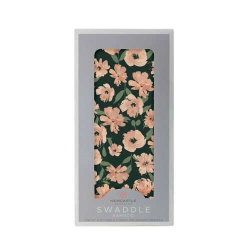 BABY - Canyon Sunset Flowers Bamboo Swaddle