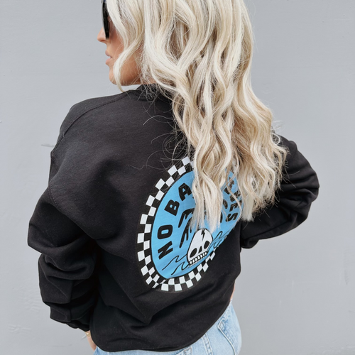 No Bad Vibes Crew Fleece