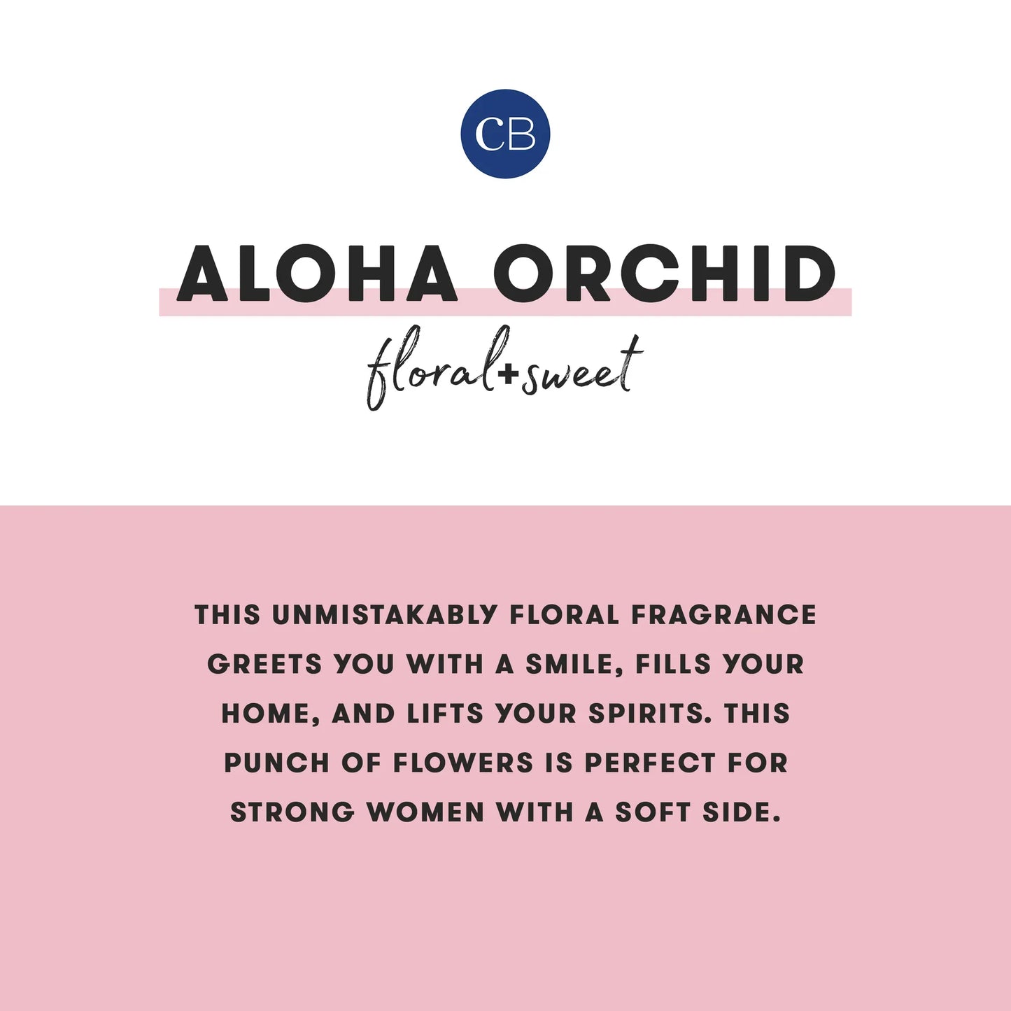 CAPRI BLUE - Aloha Orchid 8.5 oz Pattern Play Travel Tin