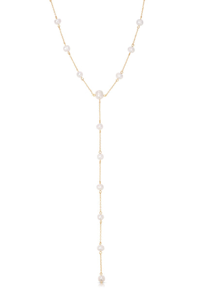 Dripping Pearl Necklace