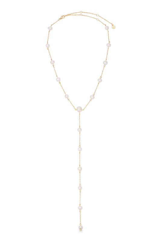 Dripping Pearl Necklace