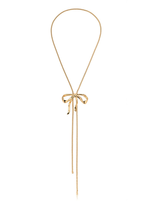 Organic Bow Necklace