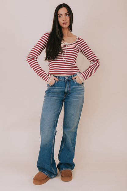 Burgundy Kiss Top