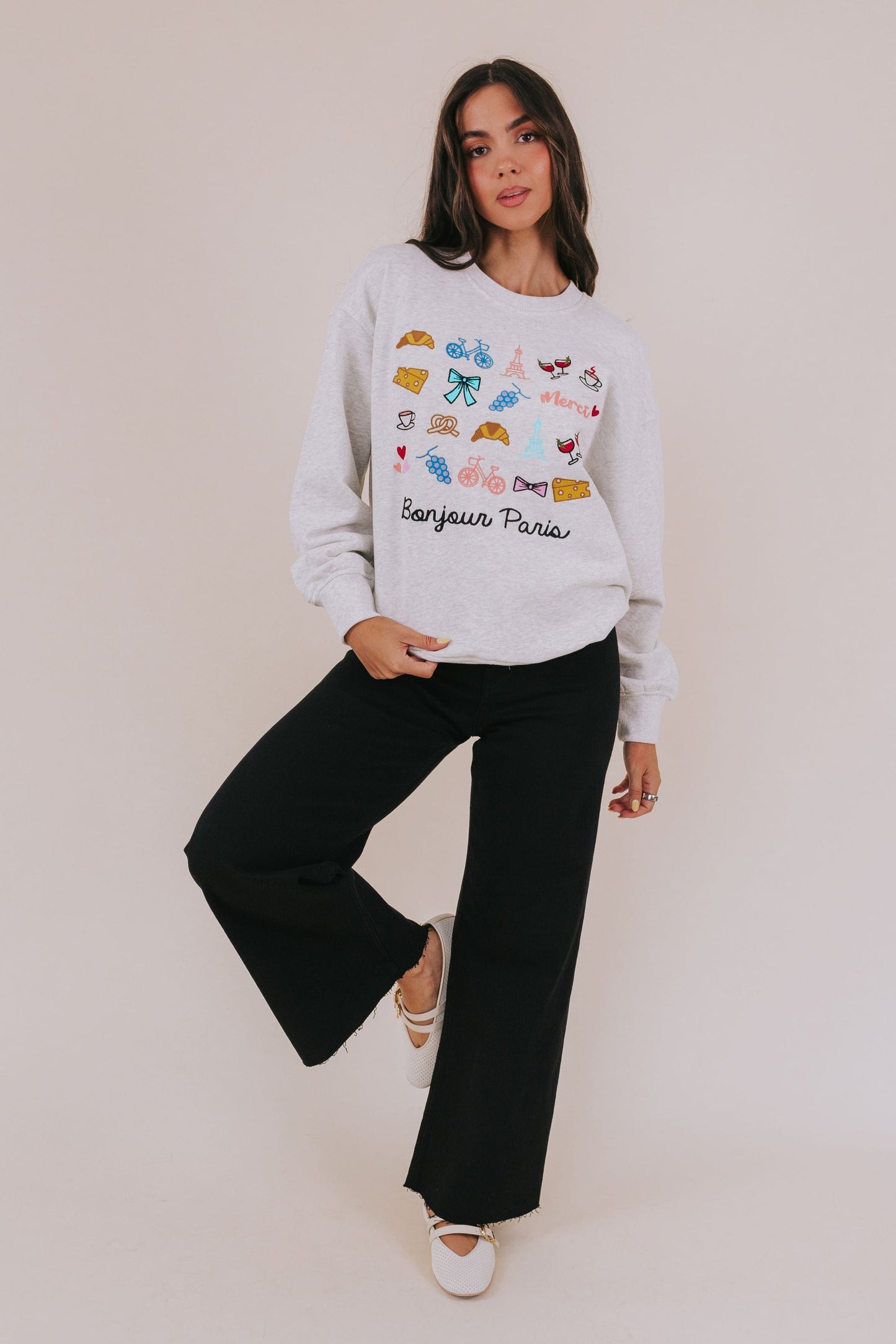 Bonjour Paris Sweatshirt