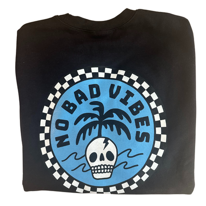 No Bad Vibes Crew Fleece