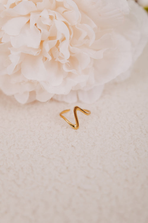 Aperture Ring - 18K Gold Plated