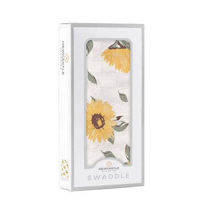 BABY - Sunflower Farm Bamboo Swaddle