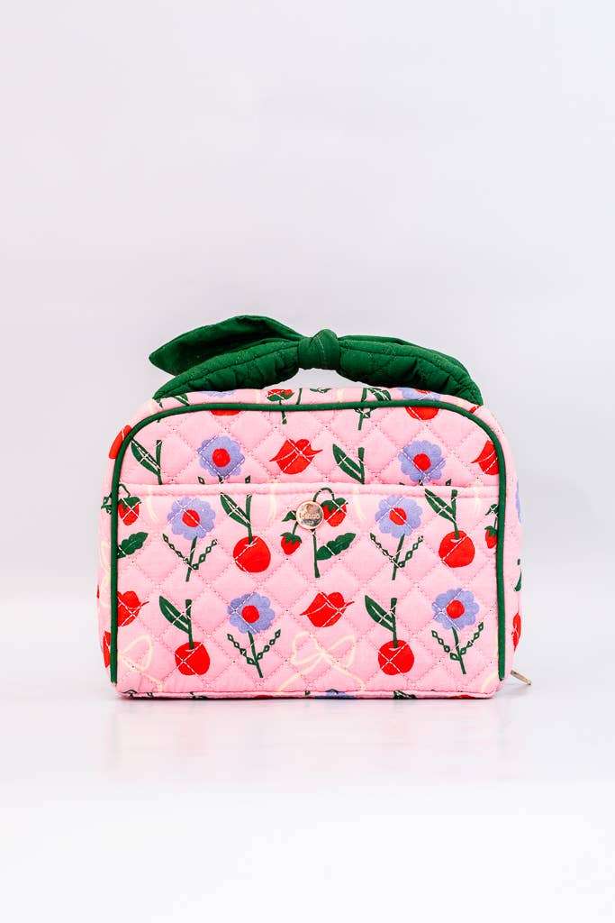 BANDO - Getaway Toiletry Bag, Cherry Lips