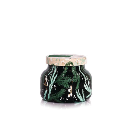 CAPRI BLUE - Crystal Pine Holiday Pattern Play Petite Candle, 8 oz
