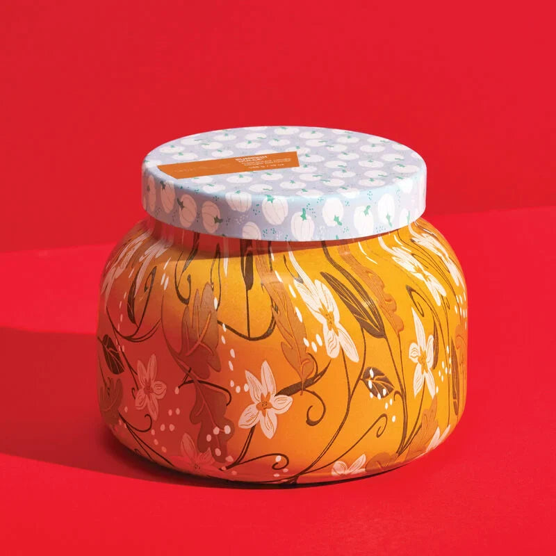 CAPRI BLUE - Pumpkin Dulce Holiday Pattern Play Signature Jar, 19 oz