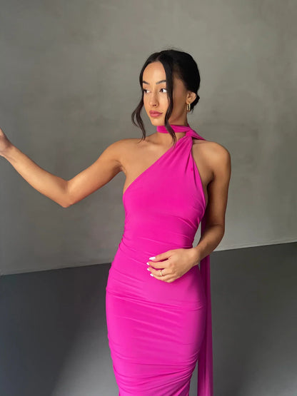 Constantina Gown - Berry