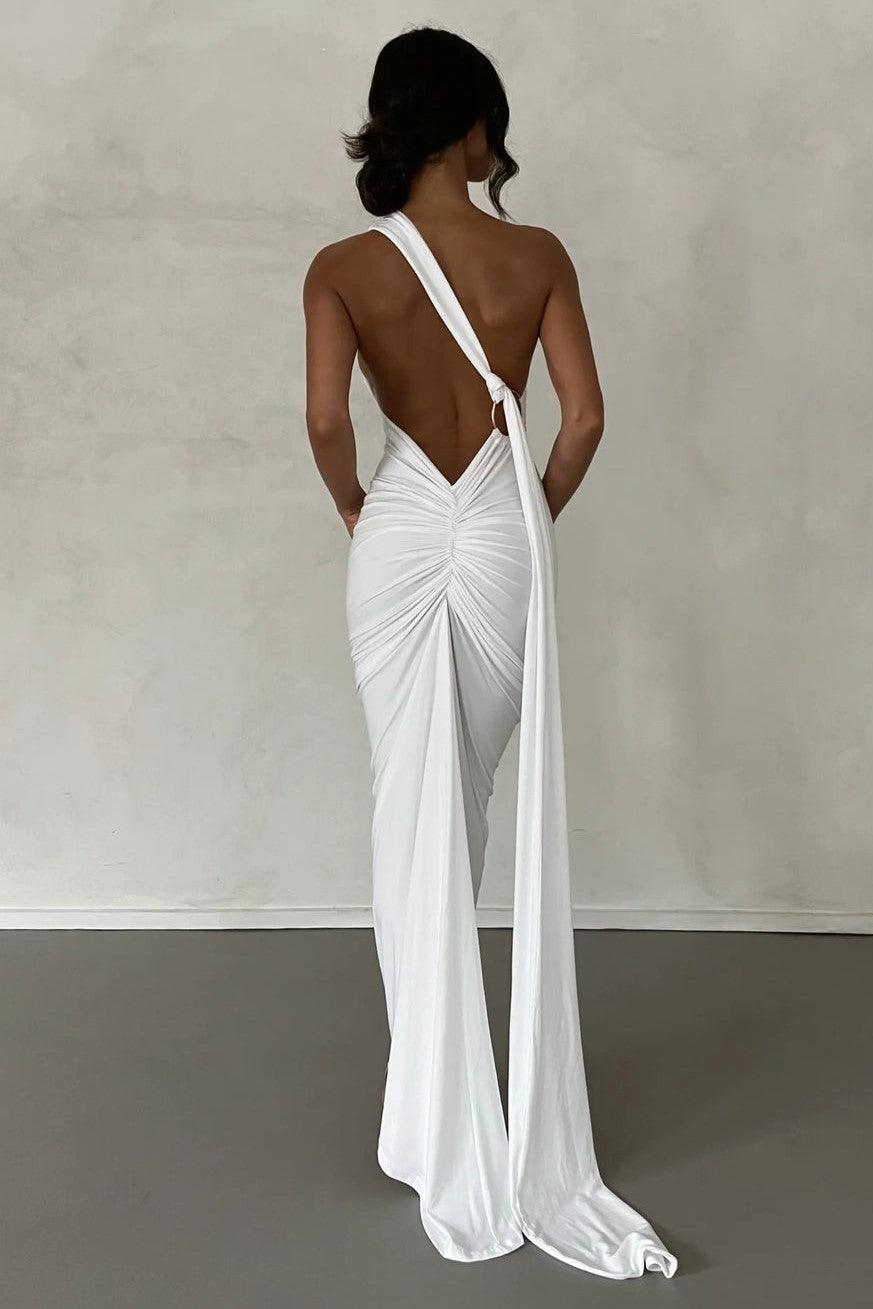 Constantina Gown - White