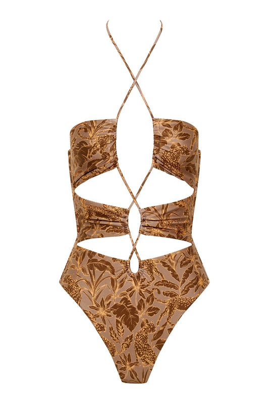 Nookie Wild At Heart One Piece - Mocha