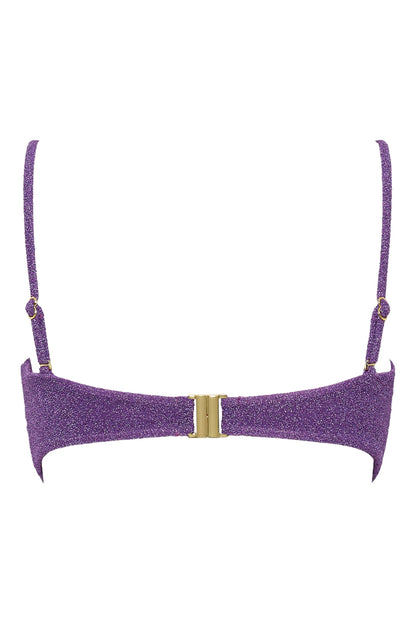 Nookie Dynasty Bandeau Bra - Purple