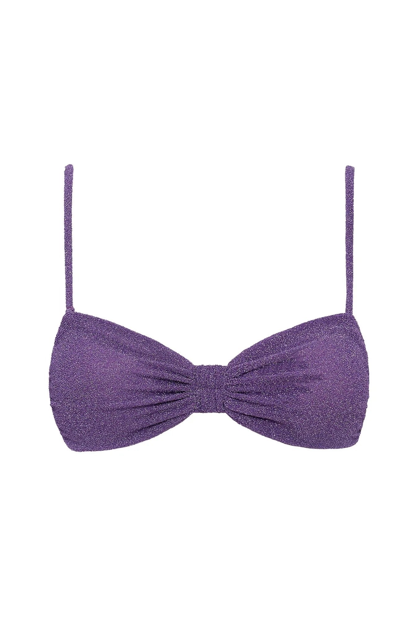 Nookie Dynasty Bandeau Bra - Purple