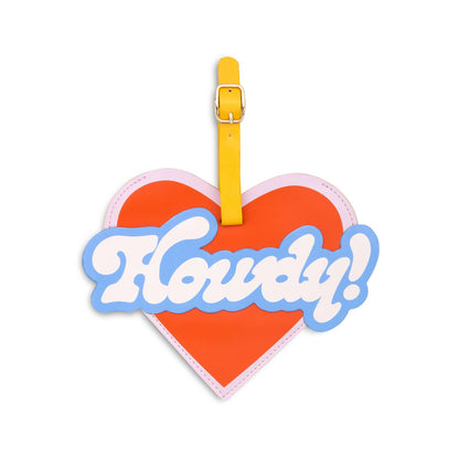 BANDO - Getaway Luggage Tag, Howdy!