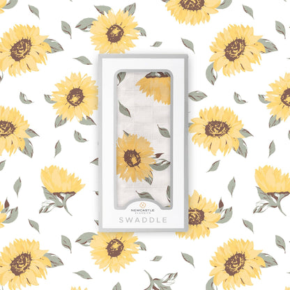 BABY - Sunflower Farm Bamboo Swaddle