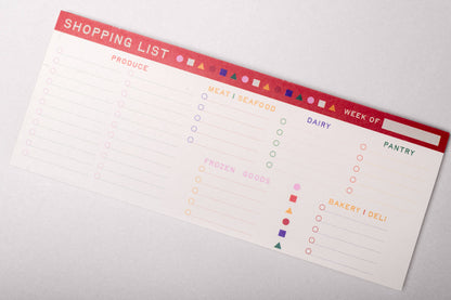 BANDO - Meal Planner and Shopping List Set