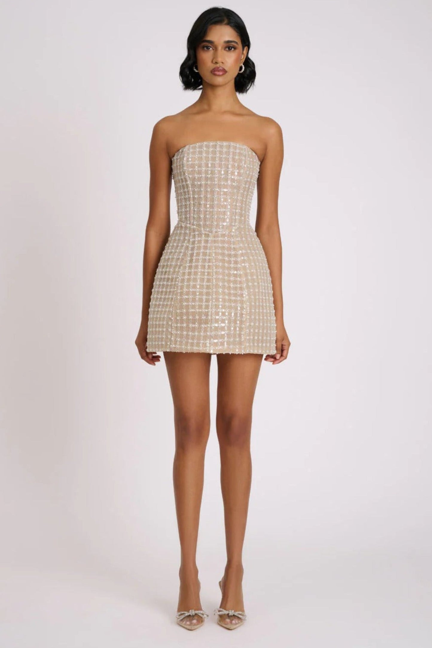 Serafina Dress - Beige