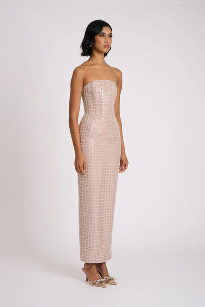 Peyton Gown - Beige