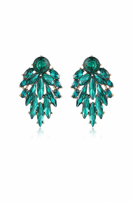Cry Me A River Earrings - Emerald