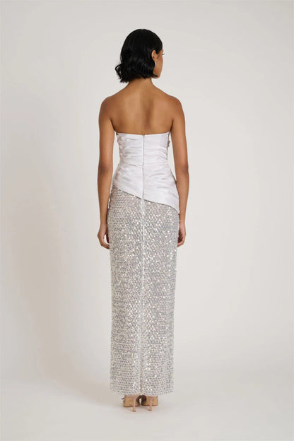 Gia Gown - Silver