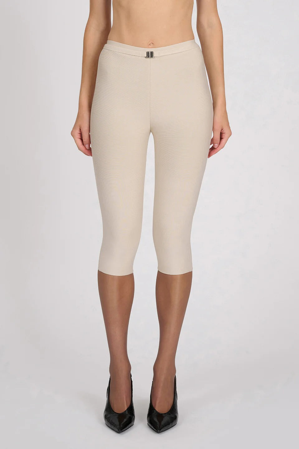 Aire Capri Pants - Stone