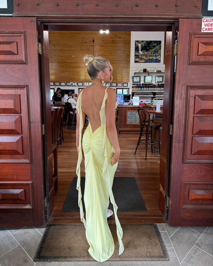 Daniela Dress - Butter Yellow
