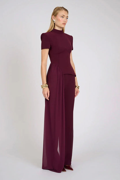 Caitlin Top - Deep Plum