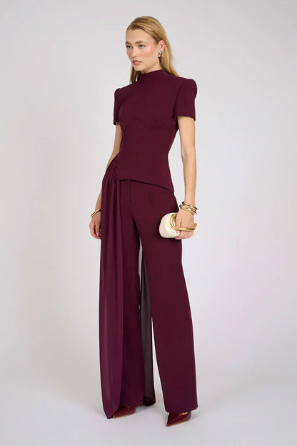 Caitlin Top - Deep Plum