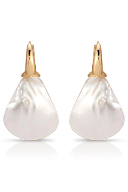 Sun-Kissed Pearl Earrings