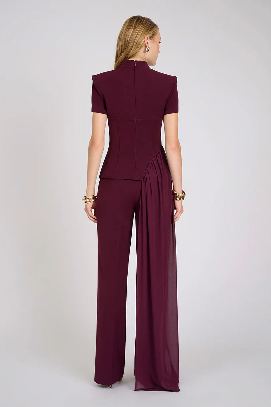 Liora Pants - Deep Plum