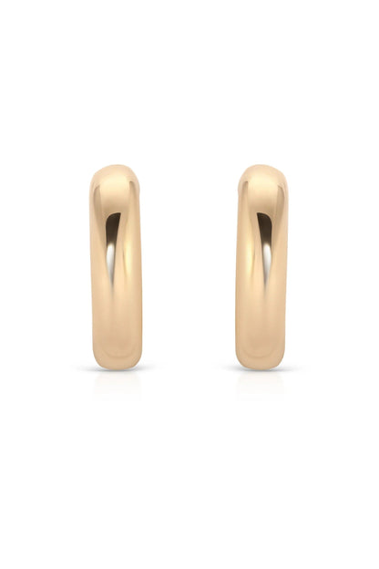 Small Thick Classic Hoops