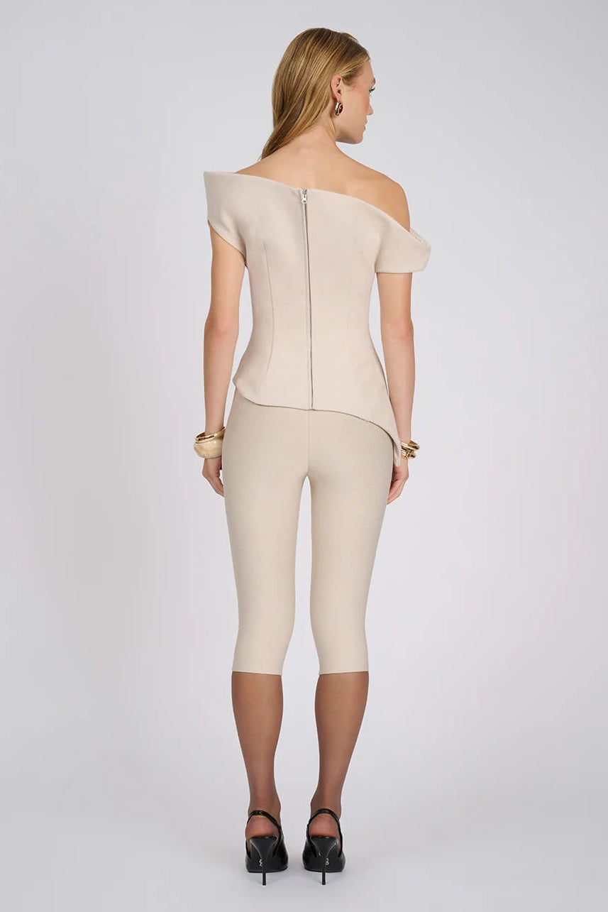 Aire Capri Pants - Stone