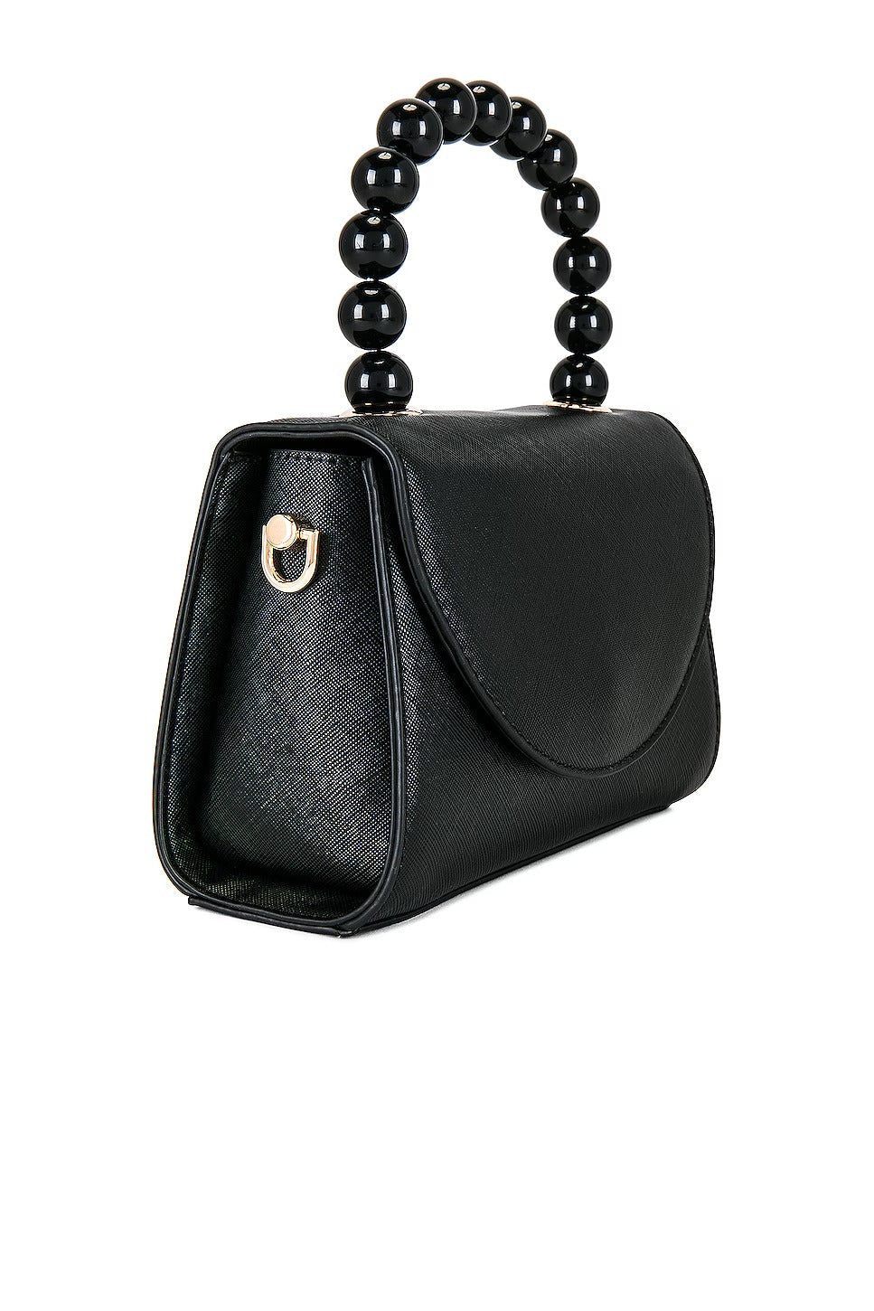 Wendy Acrylic Bead Bag - Black