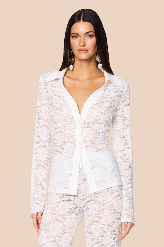 Nookie Lala Shirt - White