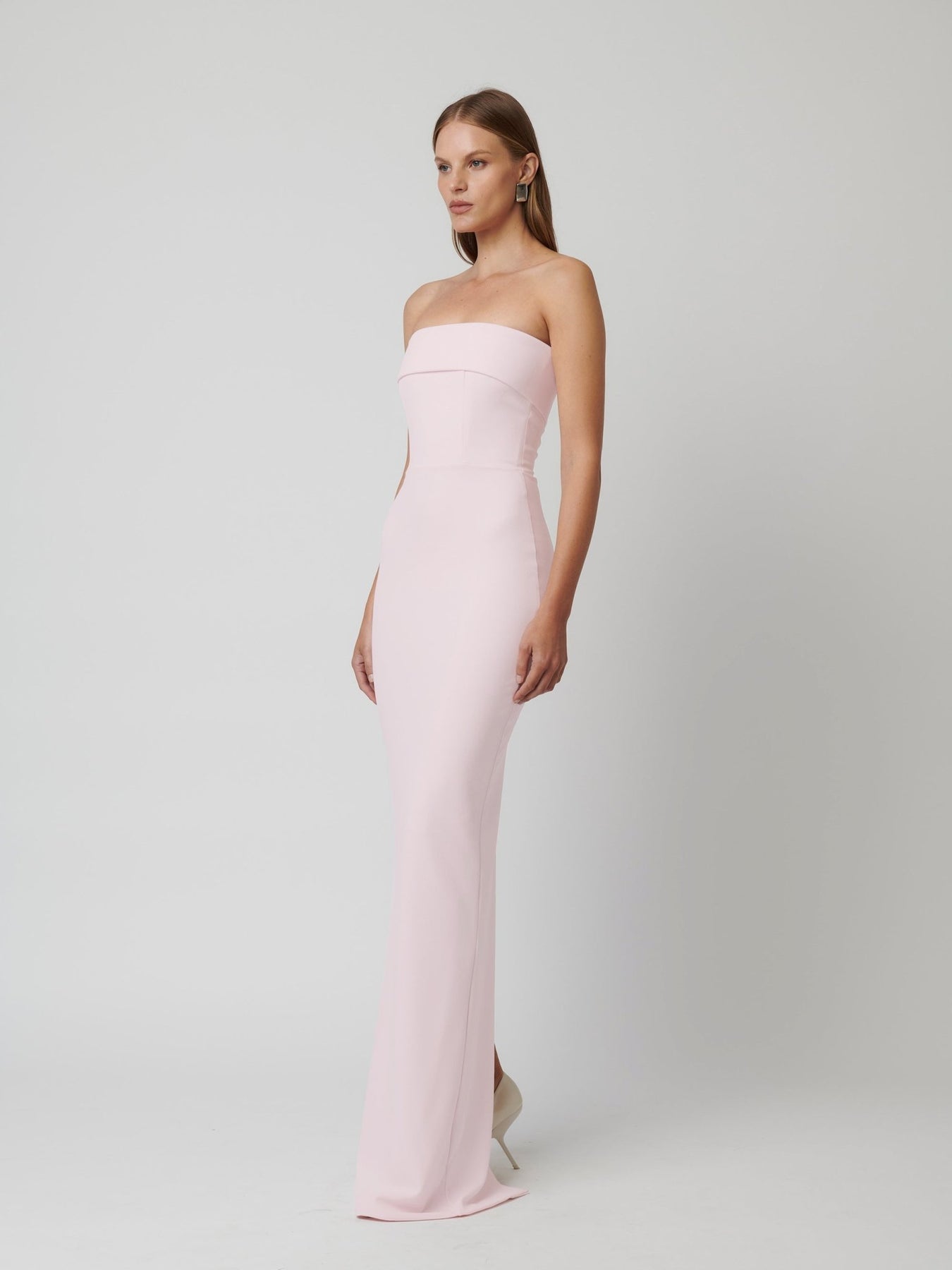 Monroe Gown - Ice Pink