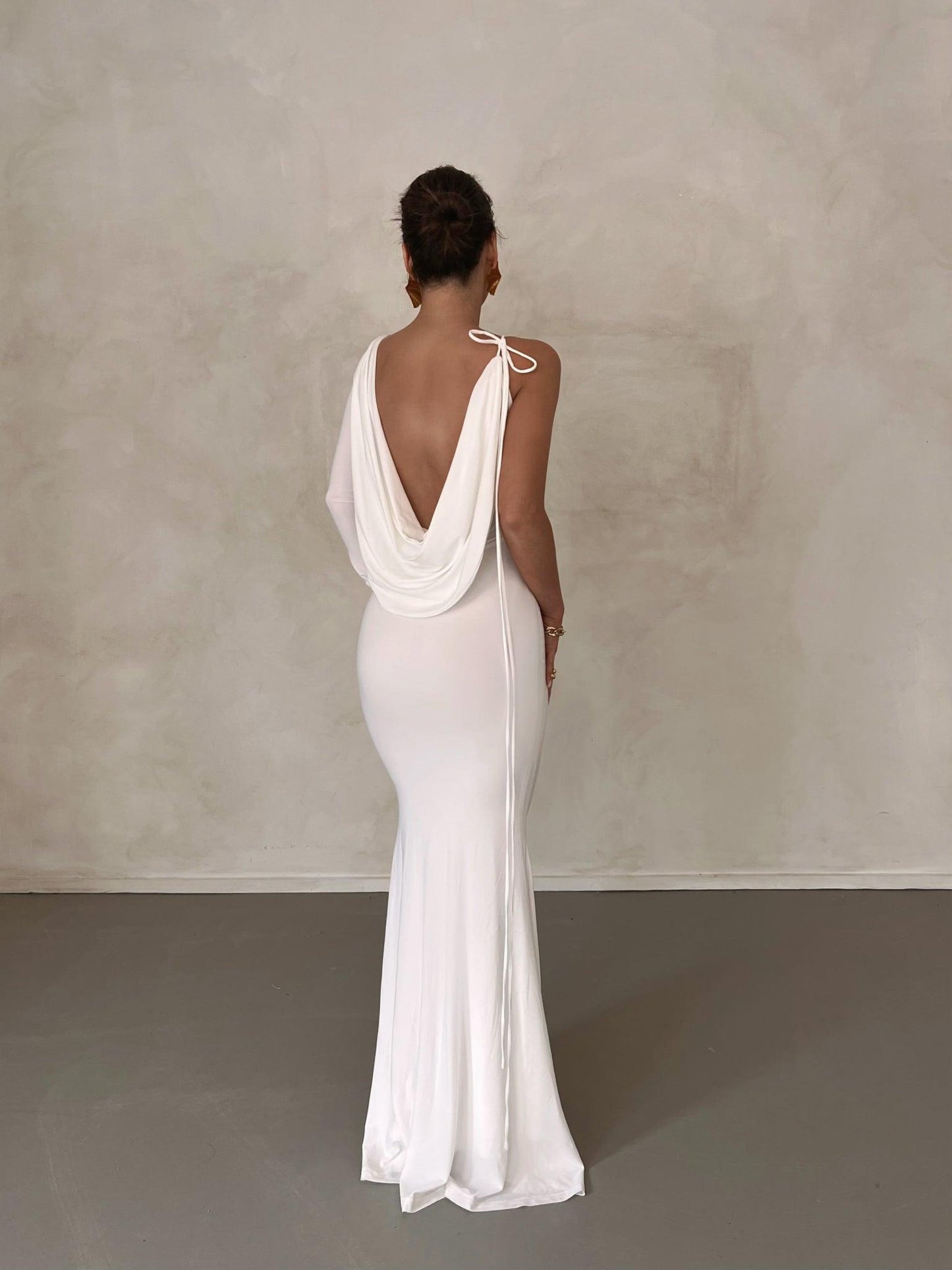 Reversible Emilia Gown - White