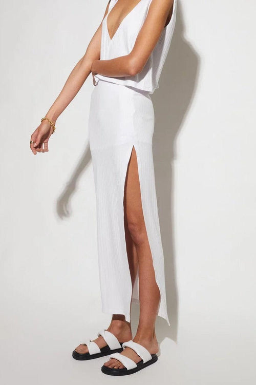 Sage Skirt - White