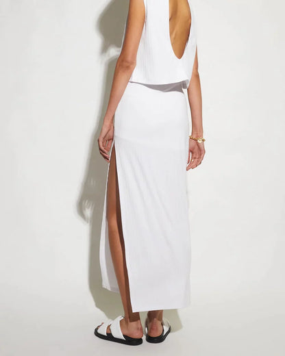 Sage Skirt - White