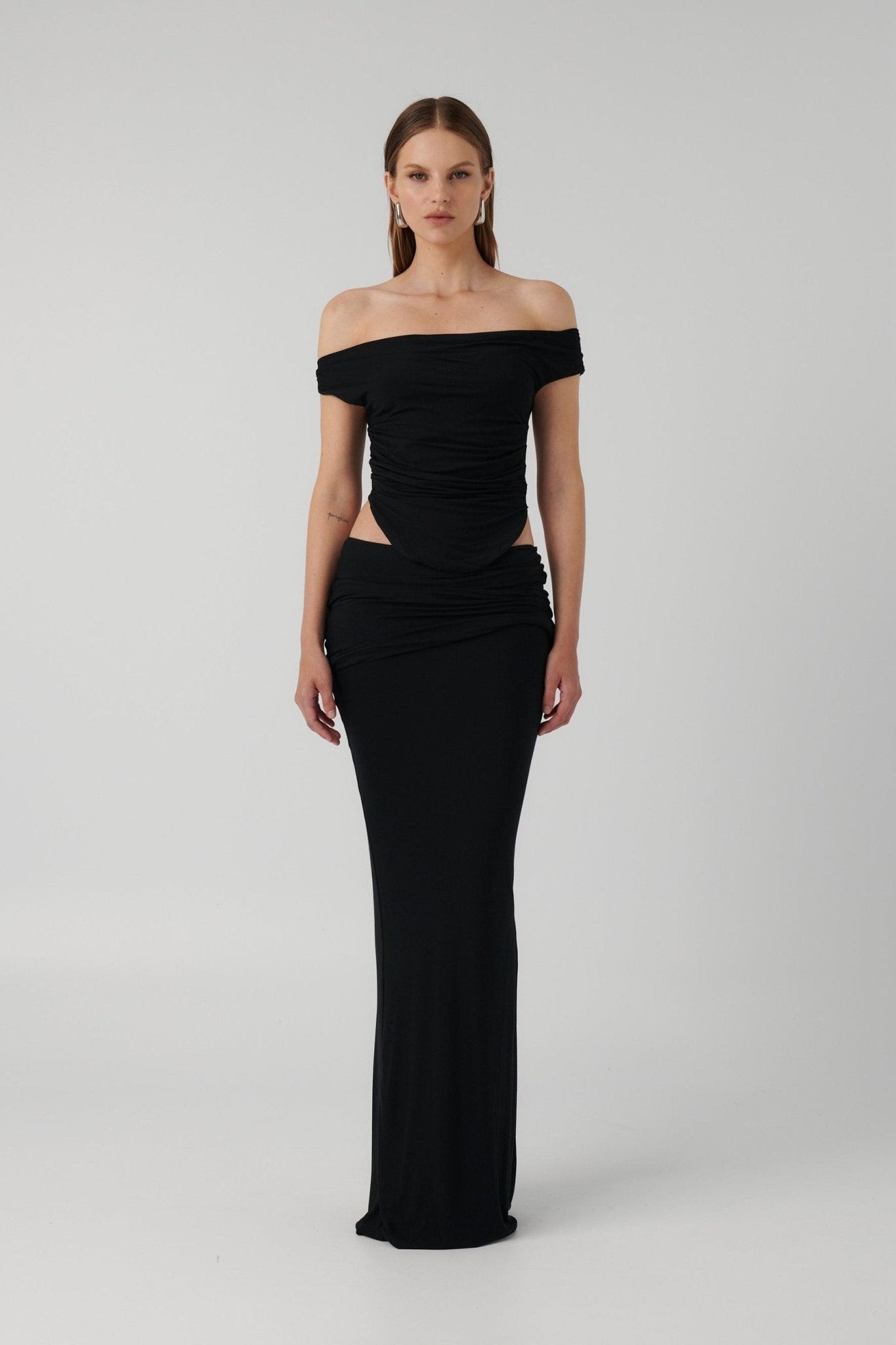 Samira Maxi Skirt - Black