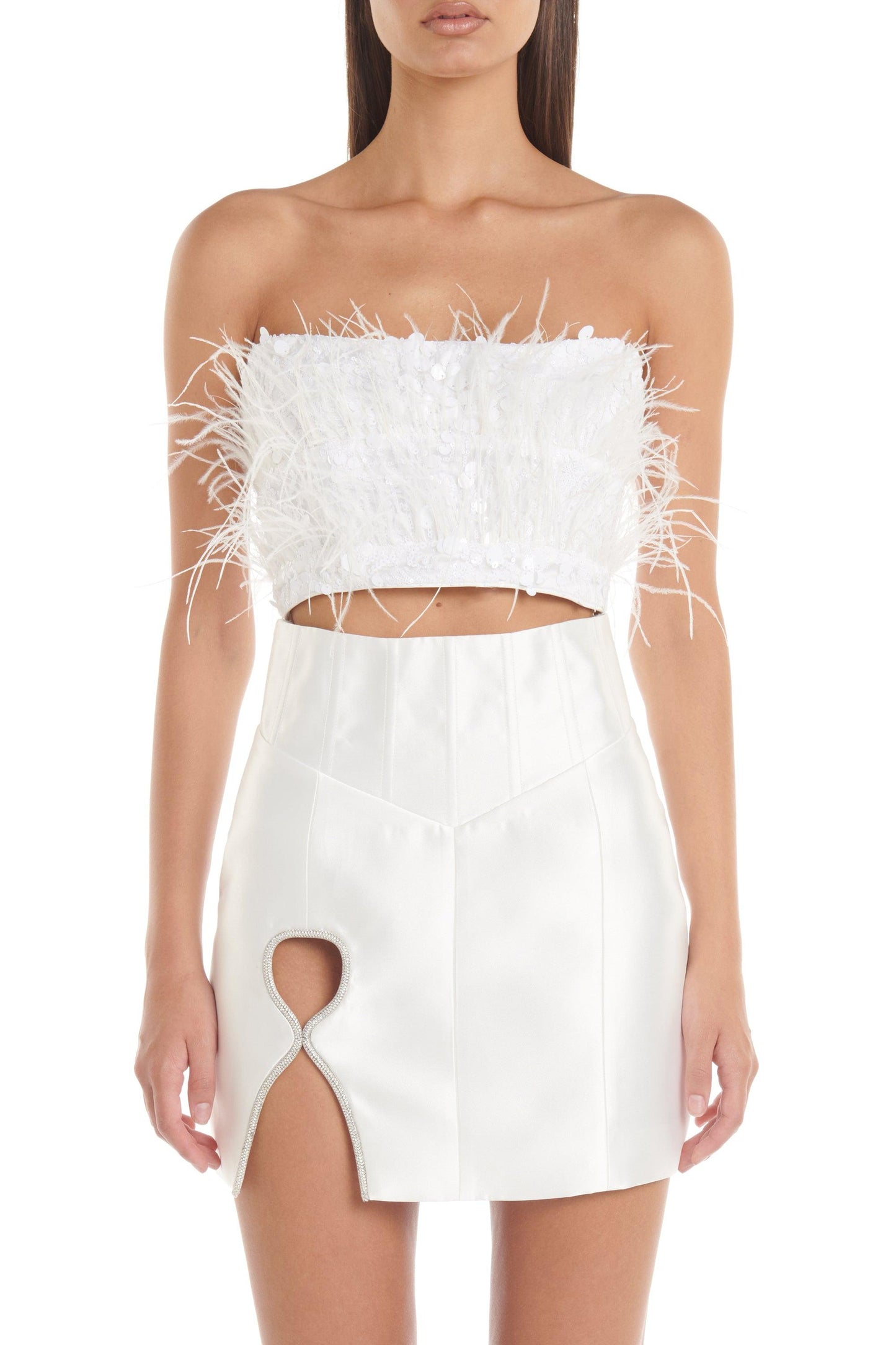 Simone Skirt - White